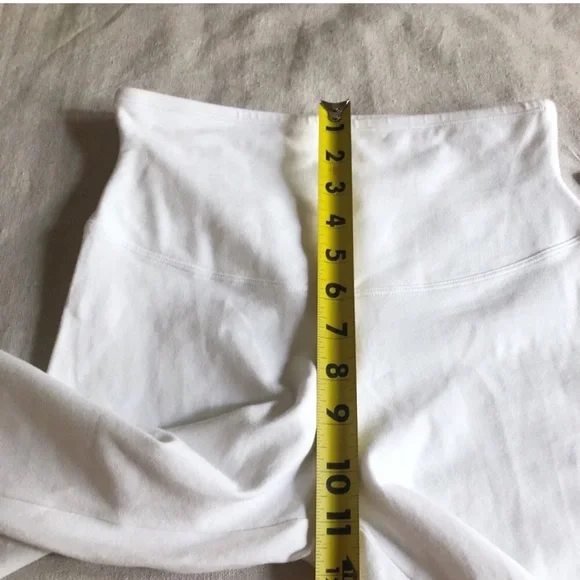Talia Capri Cotton Stretch Shaping Legging white NWT size small - Picture 10 of 13
